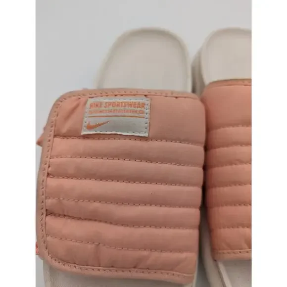 Nike Asuna 2 Slides Synthetic Adjustable Arctic Orange Pink Women’s Size 8 - Picture 6 of 6